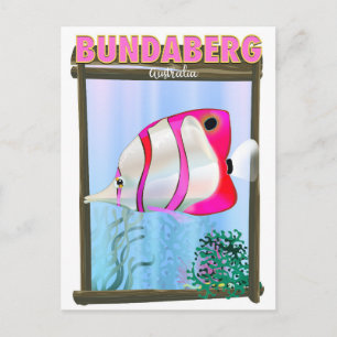 Carte Postale Affiche de voyage à Bundaberg Australie