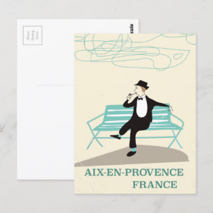 Carte Postale Affiche de voyage Aix-en-Provence France