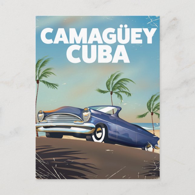 Carte Postale Affiche de voyage cubain de Camagüey (Devant)