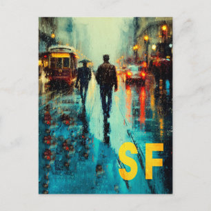 Carte Postale Affiche de voyage de San Francisco