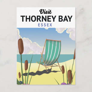 Carte Postale Affiche de voyage de Thorney Bay, Essex Seaside
