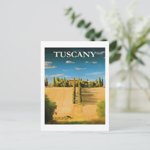 Carte Postale Affiche de voyage en Toscane, Italie
