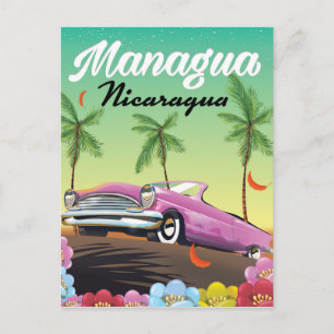 Carte Postale Affiche de voyage Managua - Nicaragua