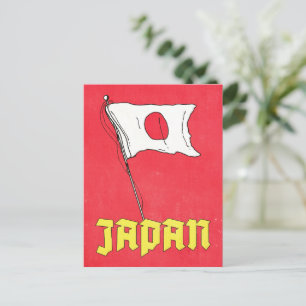 Carte Postale Affiche de voyage vintage Japon