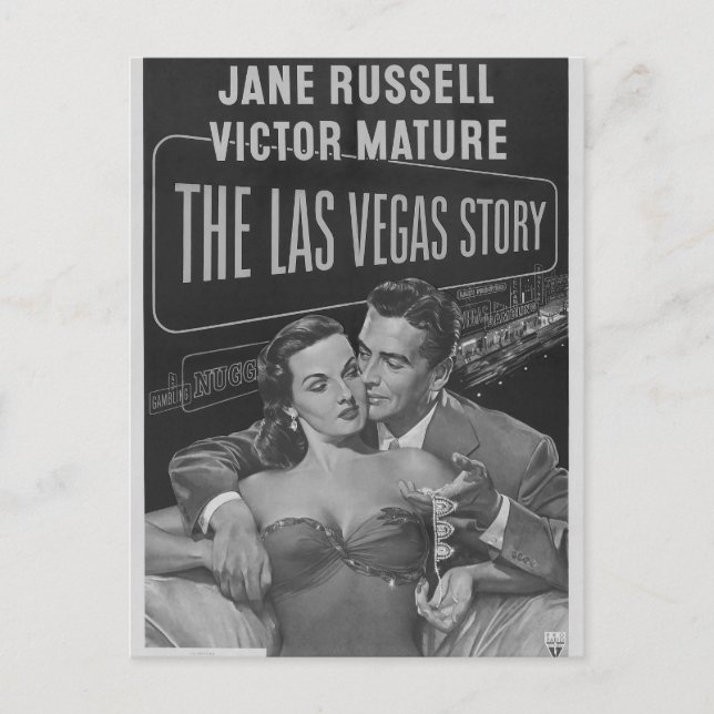 Carte Postale Affiche du B&W Las Vegas (Devant)