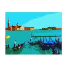 Affiche du paysage de Venise