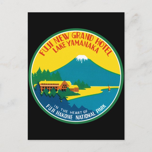 Carte Postale Affiche Fidji Travel (Devant)