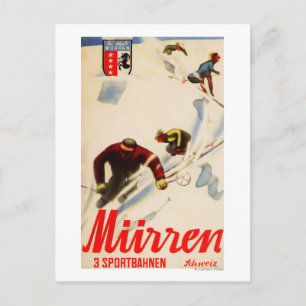 Carte Postale Affiche promotionnelle des courses d'enfer