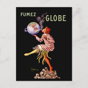 Carte Postale Affiche publicitaire de fumeur de Leonetto Cappiel