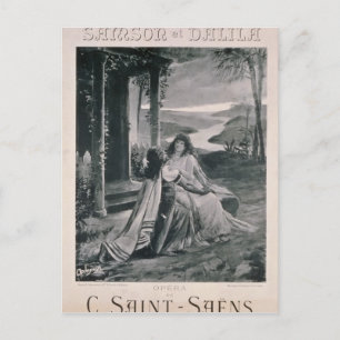 Carte Postale Affiche publicitaire 'Samson and Dalila'