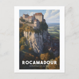 Carte Postale Affiche Rocamadour - France - Département du Lot -