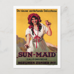 Carte Postale Affiche Sun-Maid California Raisin