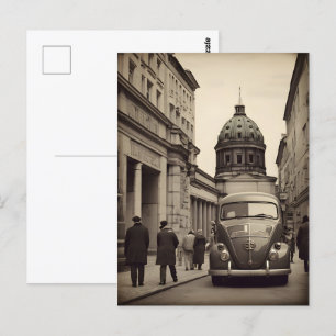 Carte Postale Affiche vintage de Berlin