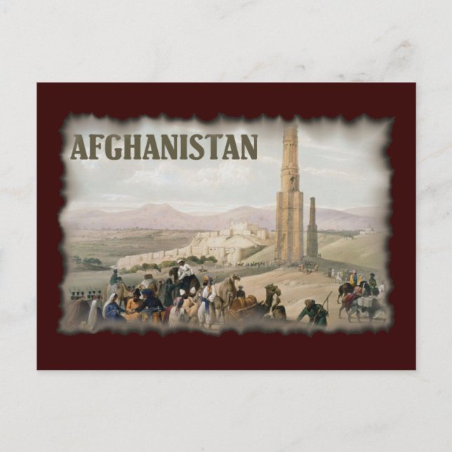 Carte Postale Afghanistan vintage (Devant)