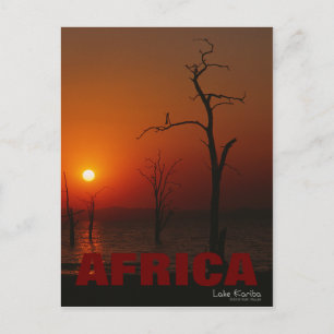 Carte postale Africa Lake Kariba Sunset