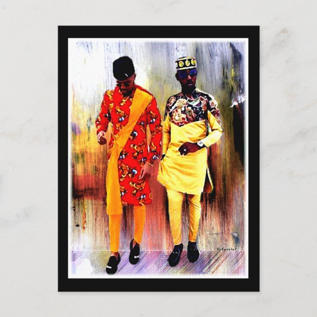 Carte Postale Africain (Devant)