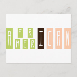 Carte Postale Africain-Américain