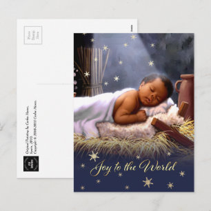 Carte postale africaine American Baby Jesus Christ