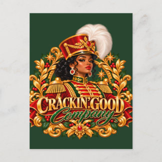 Carte Postale African American Christmas Black Woman Nutcracker