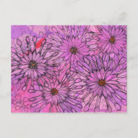 African Daisy Cape Daisies Fleurs roses Art Floral