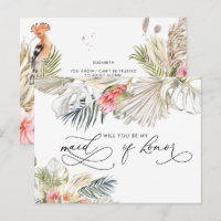 African Safari Floral | Sois ma demoiselle d'honne