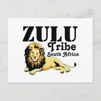 Carte Postale Africankoko Custom Zulu Tribe (Afrique du Sud)