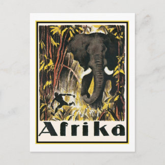 Carte Postale Afrika Voyage Vintage