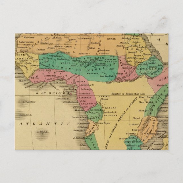 Carte Postale Afrique 9 (Devant)