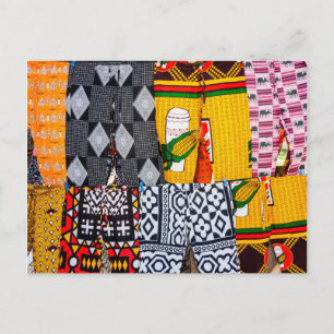 Carte Postale Afrique, Angola, Benguela. Pantalon de couleur viv