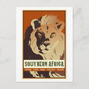 Carte Postale Afrique australe