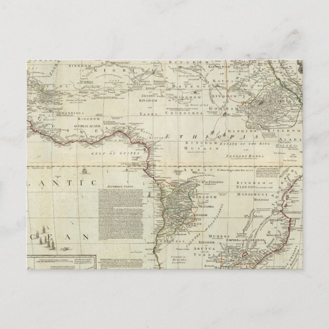 Carte Postale Afrique composite 2 (Devant)