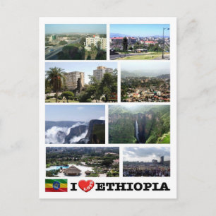 Carte Postale Afrique - Ethiopie - I Love -