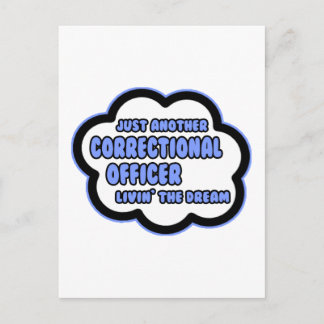 Carte Postale Agent correctionnel .. Vivre le rêve