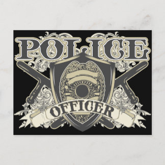 Carte Postale Agent de police vintage