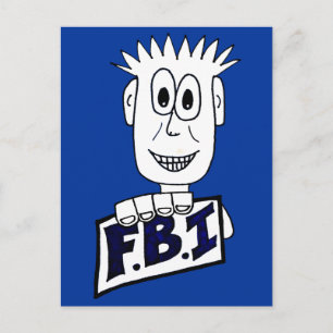 Carte Postale Agent du FBI