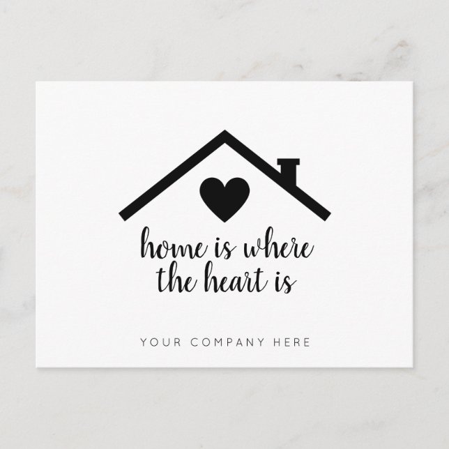 Carte Postale Agent immobilier personnalisé  (Devant)