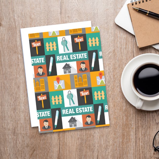 Carte Postale Agent immobilier professionnel (Créateur téléchargé)