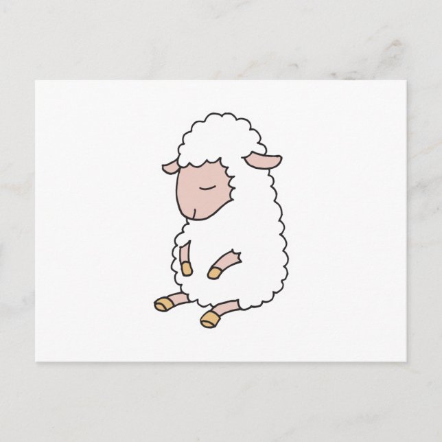 Carte Postale agneau mignon (Devant)