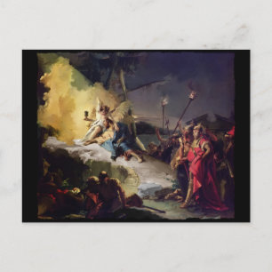 Carte Postale Agony in the garden