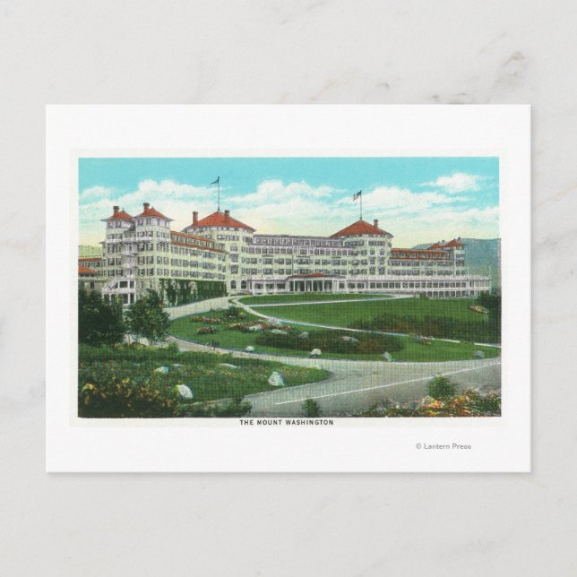 Carte Postale Agrandissement Vue extérieure de l'hôtel Mt. Washi (Devant)