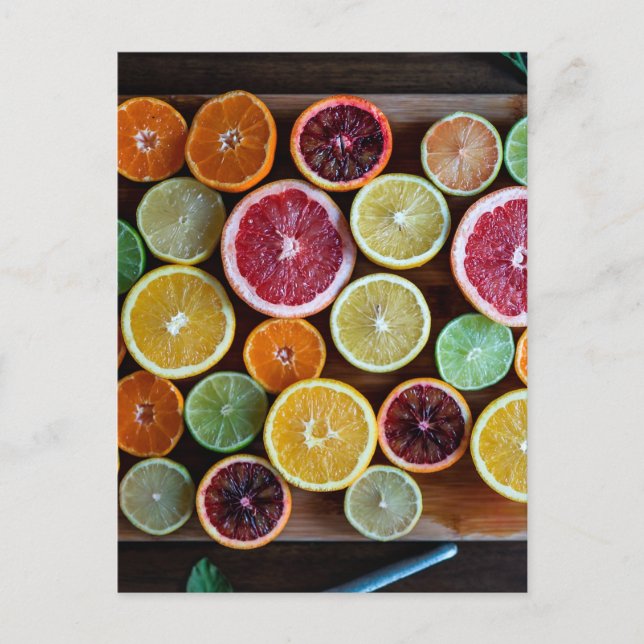 Carte Postale agrumes (Devant)