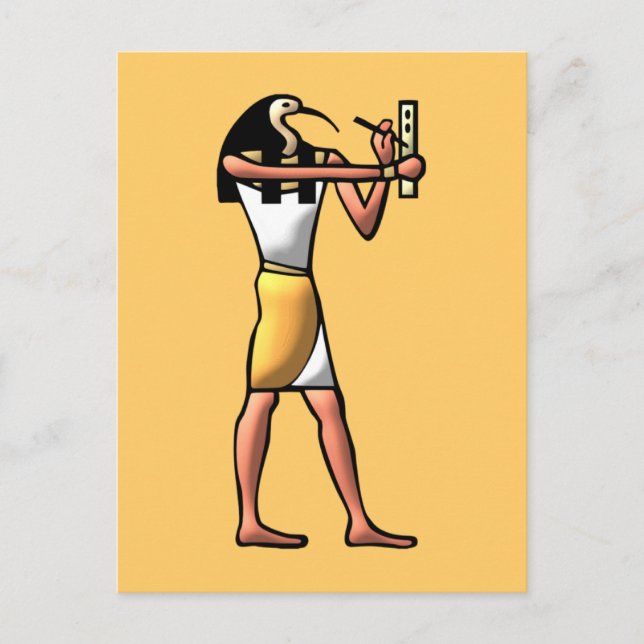 Carte Postale Ägypten Gott Thot egypt dieu (Devant)