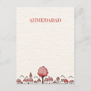 Carte postale Ahmedabad India Travel