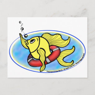 Carte Postale Aider le poisson