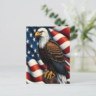 Carte Postale Aigle à tête blanche