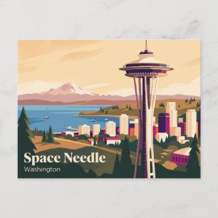 Carte Postale Aiguille de l'espace Washington