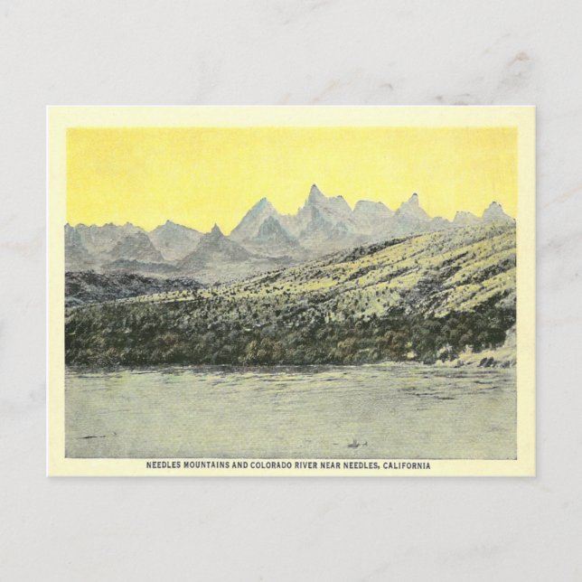 Carte Postale Aiguilles vintages Californie (Devant)