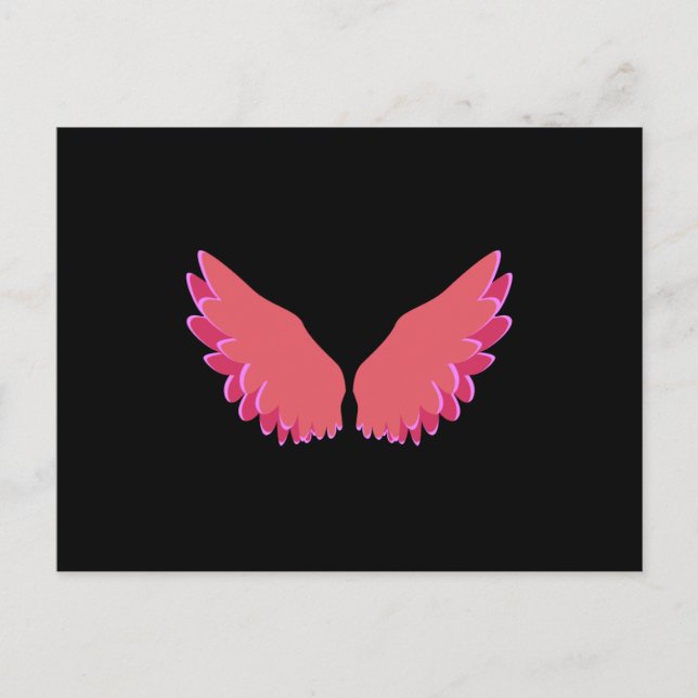 Carte Postale Ailes de l'Ange (Devant)