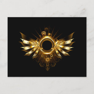 Carte Postale Ailes de Steampunk