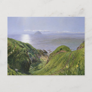 Carte Postale Ailsa Craig et l'île d'Arran, Écosse